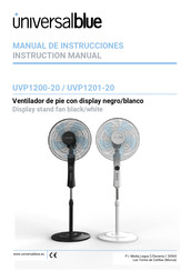 universalblue UVP1201-20 Manual De Instrucciones