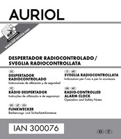 Auriol 300076 Instrucciones De Utilización Y De Seguridad