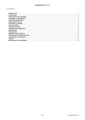 ENERGY SISTEM ENERGY eReader Pro+ Manual De Usuario