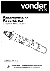 vonder 62.57.200.044 Manual De Instrucciones