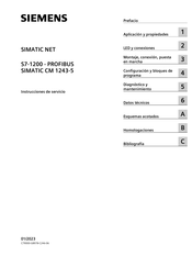 Siemens SIMATIC NET S7-1200 Instrucciones De Servicio