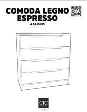 CIC 4 Cajones Espress Instrucciones De Montaje