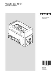 Festo VABA-S6-1-X5-F3-CB Instrucciones De Operación