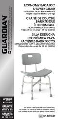 Guardian G2-102BX1 Manual De Instrucciones Para El Usuario Y Garantía