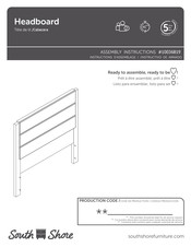 South Shore 10036819 Instructivo De Armado
