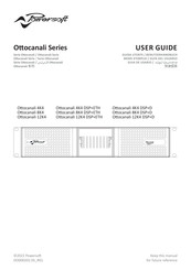 Powersoft Ottocanali 8K4 DSP+D Guia Del Usuario