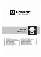 VONROC PR501AC Traducción Del Manual Original