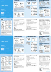 Sony Cyber-shot DSC-W70 Guia De Inicio Rapido