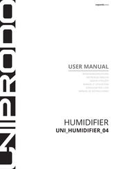 UNIPRODO UNI HUMIDIFIER 04 Manual De Instrucciones