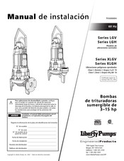 Liberty Pumps LGV Serie Manual De Instalación