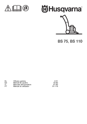 Husqvarna BS 110 Manual De Usuario