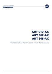 rcf ART 912-AX Manual Del Propietário