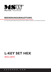 MSW ACC-LKH1 Manual De Instrucciones