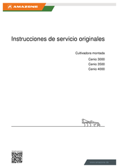 Amazone Cenio 4000 Instrucciones De Servicio Originales