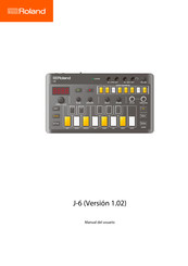 Roland J-6 Manual Del Usuario