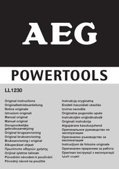 AEG LL1230 Manual Original