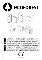 ECOFOREST CÓRDOBA Manual De Instalación Y Mantenimiento