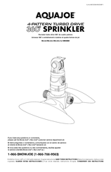 AQUAJOE AJ-MSSBM Manual De Instrucciones