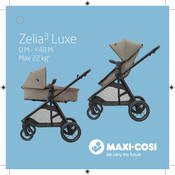 Maxi-Cosi Zelia3 Manual De Instrucciones