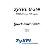 Zyxel G-360 Manual Del Usuario