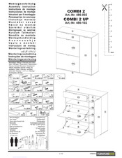 FMD Furniture COMBI 2 486-002 Instrucciones De Montaje