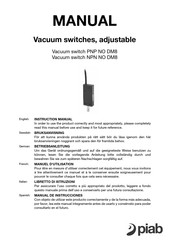 PIAB PNP NO DM8 Manual De Instrucciones
