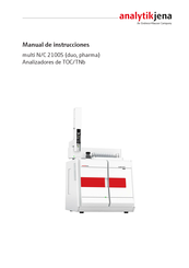 Endress+Hauser analytikjena multi N/C 2100S Manual De Instrucciones