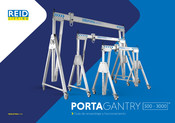 REID LIFTING PORTAGANTRY 500 PGAS00500TC2 Guía De Ensamblaje