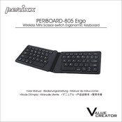 perixx PERIBOARD-805 ergo Manual De Instrucciones
