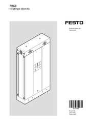 Festo PDAD-09-G3/8 Instrucciones De Operación