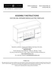 Scott Living HDSLFP48L-3A Instrucciones De Montaje