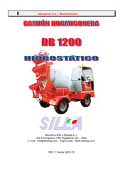 SILLA DB 1200 Manual De Uso Y Mantenimiento