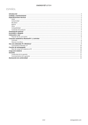 ENERGY SISTEM office 6 Manual De Usuario