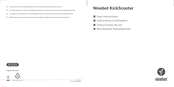 Segway ninebot KickScooter Instrucciones De Uso