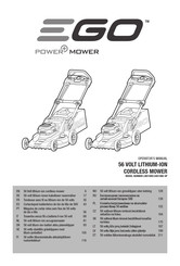 Ego Power+ LM2100E Manual De Instrucciones