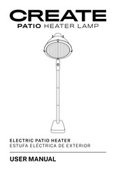 Create PATIO HEATER LAMP Manual Del Usuario