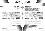 JVC KD-R711 Manual De Instrucciones