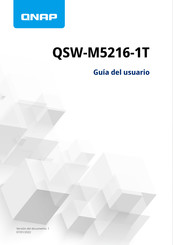 QNAP QSW-M5216-1T Guia Del Usuario