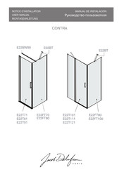 Jacob Delafon E22T71 Manual De Instalación