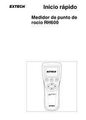 Extech RH600 Inicio Rápido