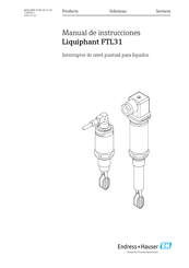 Endress+Hauser Liquiphant FTL31 Manual De Instrucciones
