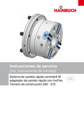 Hainbuch centroteX M Instrucciones De Servicio