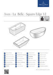 Villeroy & Boch Squaro Edge 12 Instrucciones De Montaje