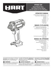 Hart HPIW50 Manual Del Operador