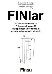 FINSA Finlar 120 Instrucciones De Montaje