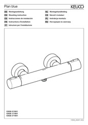 KEUCO Plan blue 53926 171001 Instrucciones De Instalación