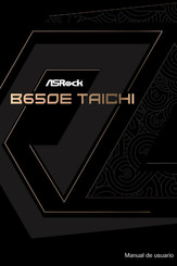 ASROCK B650E Taichi Manual De Usuario