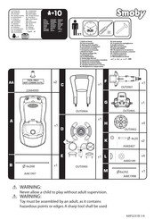 Smoby Spidey Auto Ride-On Manual De Instrucciones