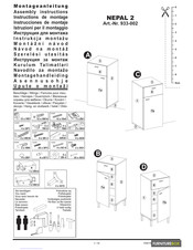 FURNITUREBOX NEPAL 2 Instrucciones De Montaje