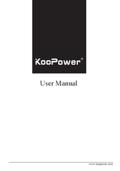 KooPower DQ-608 Manual De Usuario